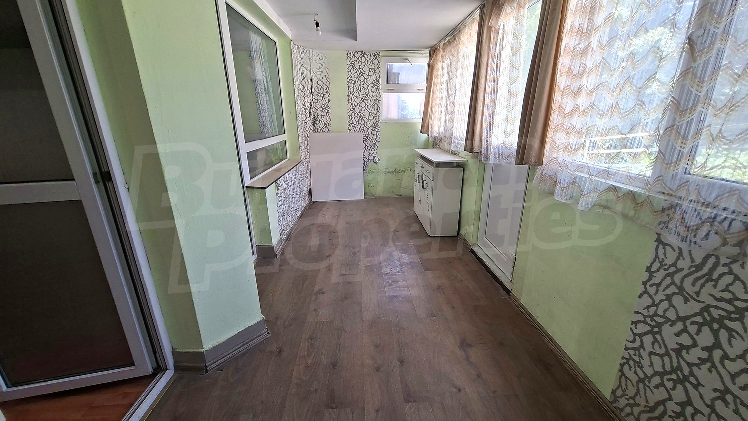 inside, balcony