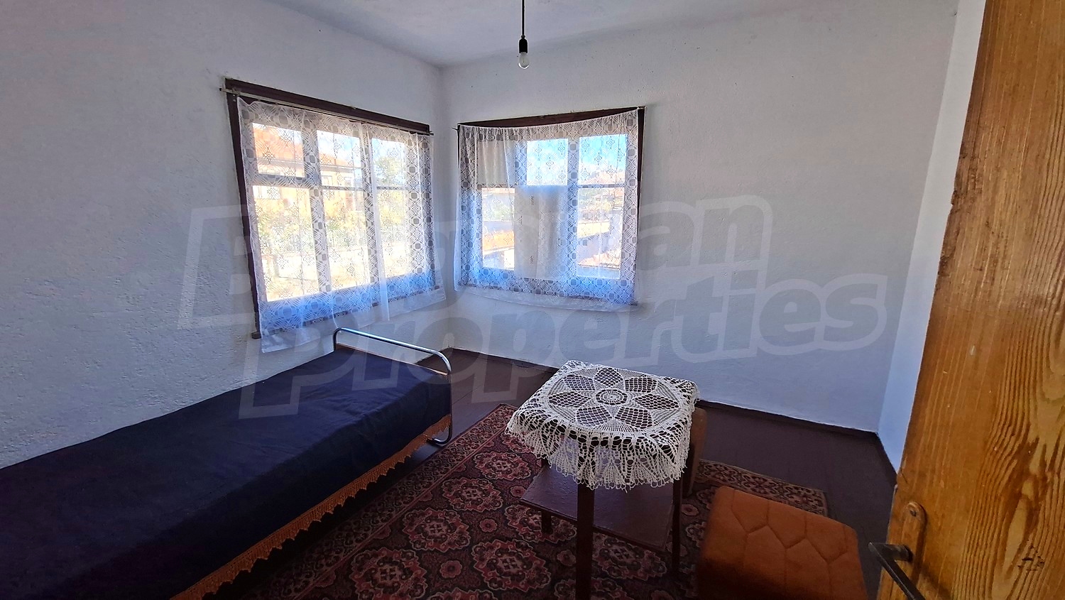 bedroom, inside, furnished