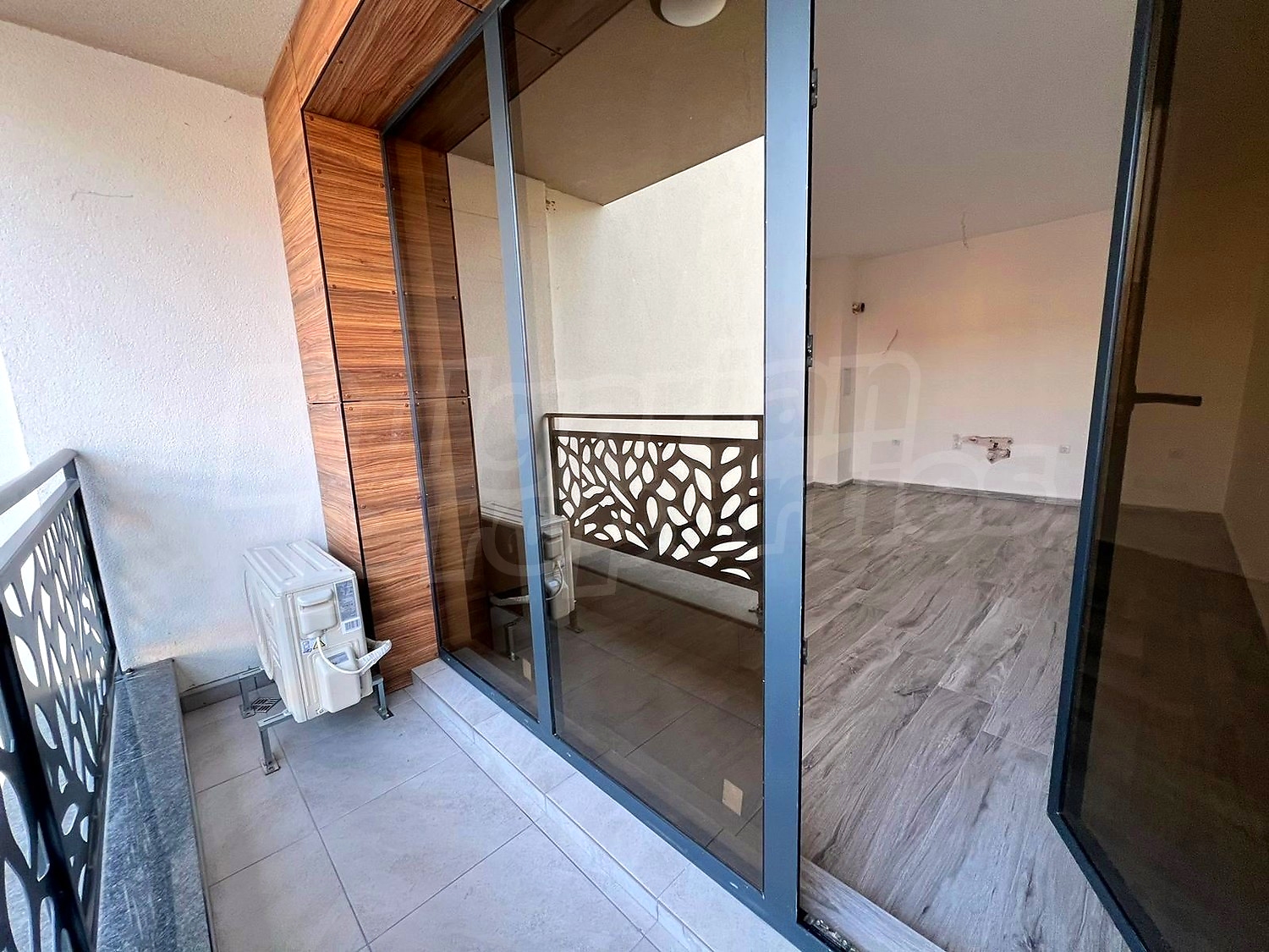 balcony, inside
