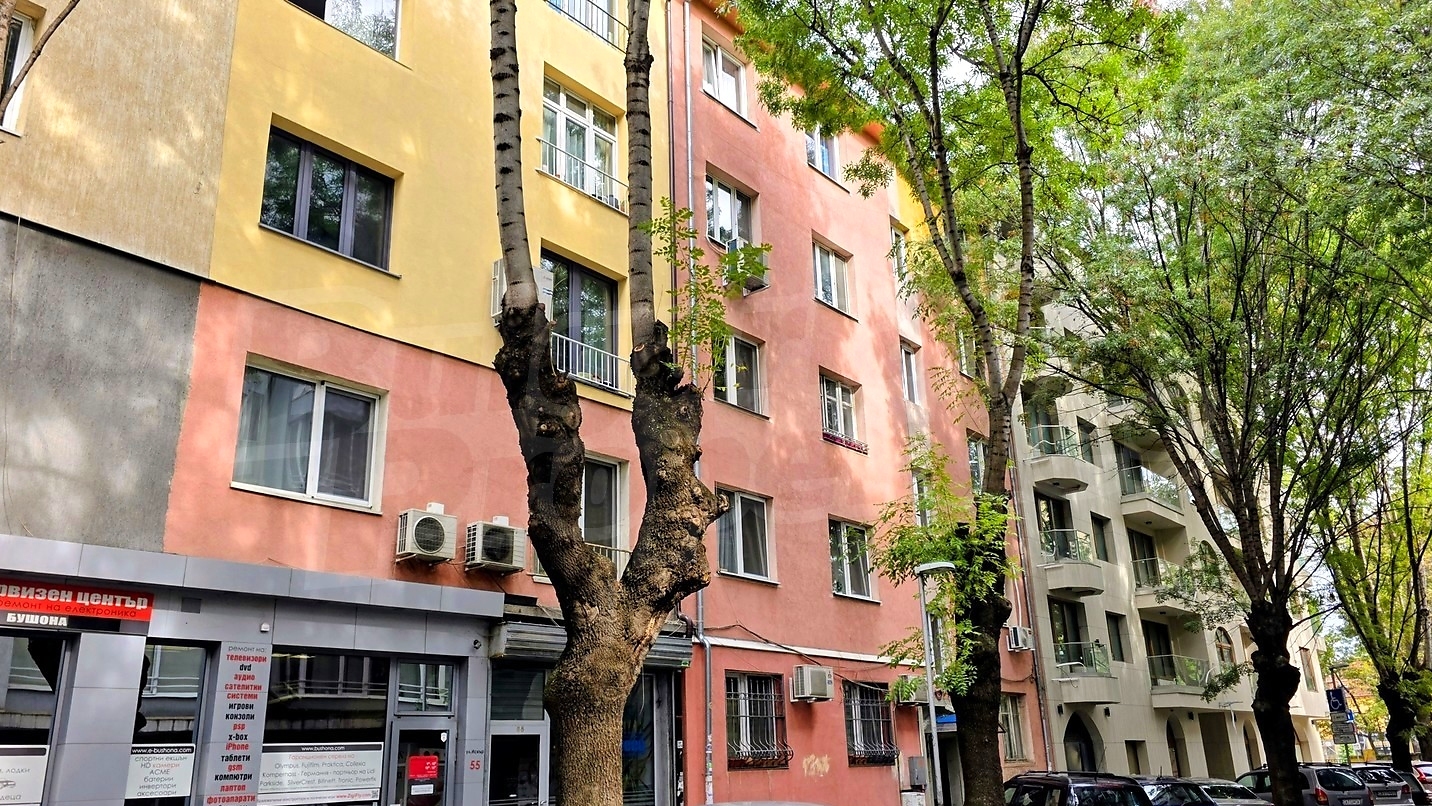 facade, outside, parking