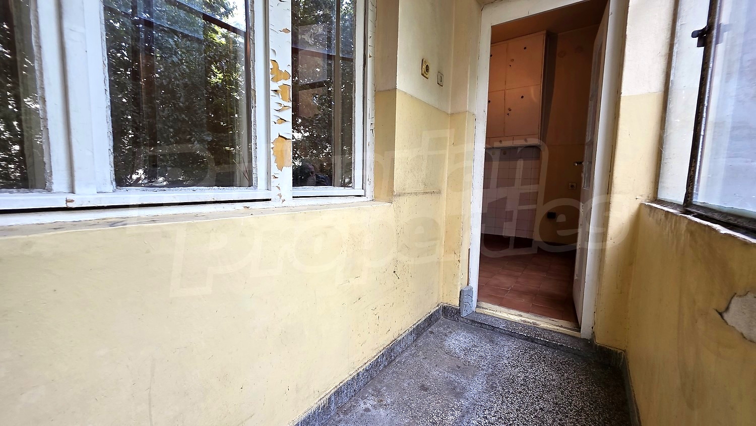 inside, balcony