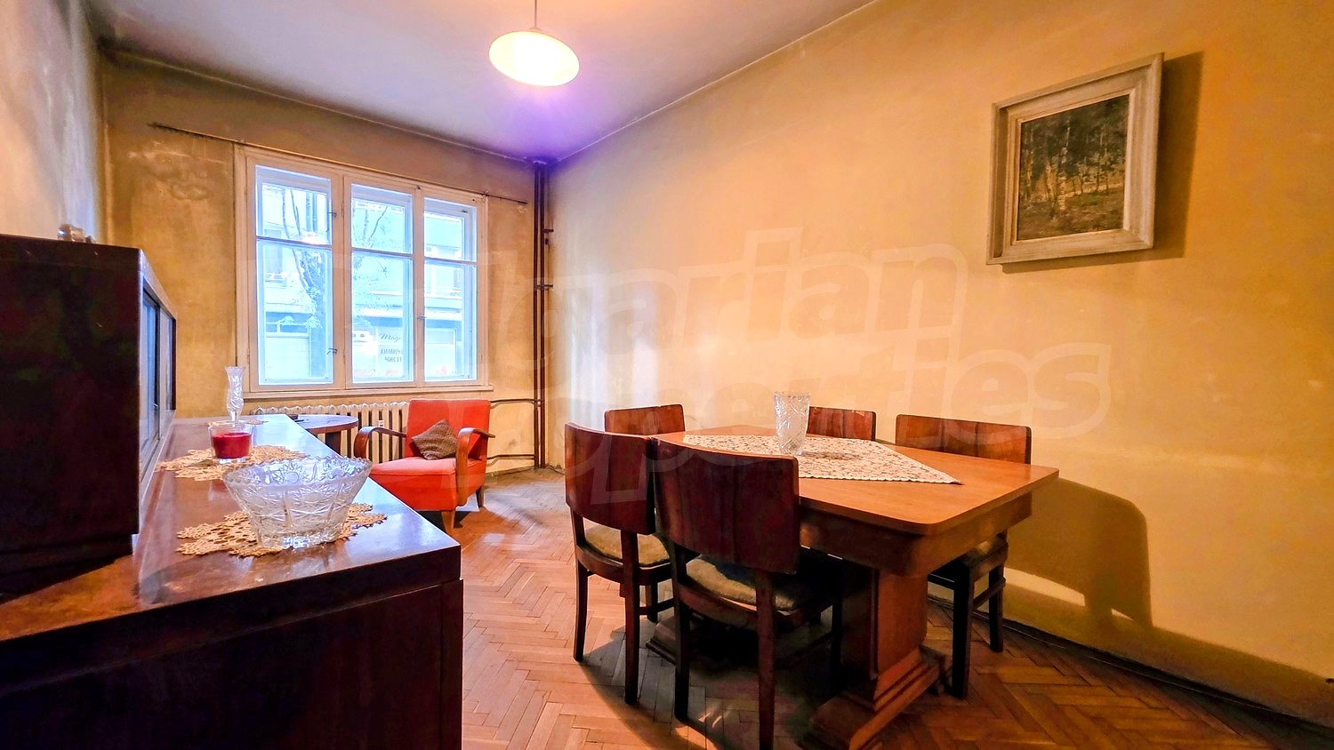 inside, living room, furnished