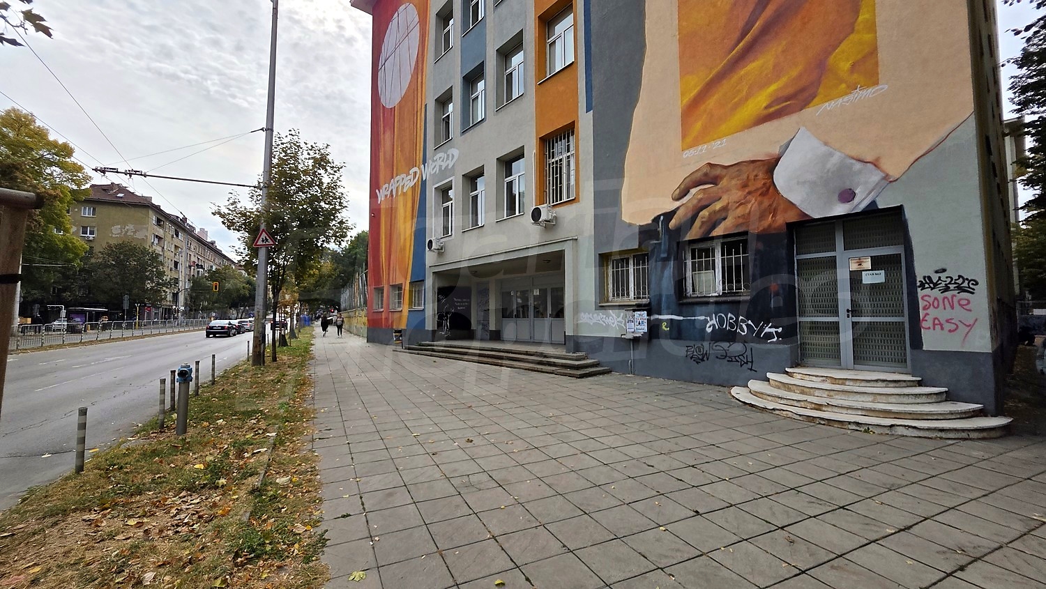 outside, facade