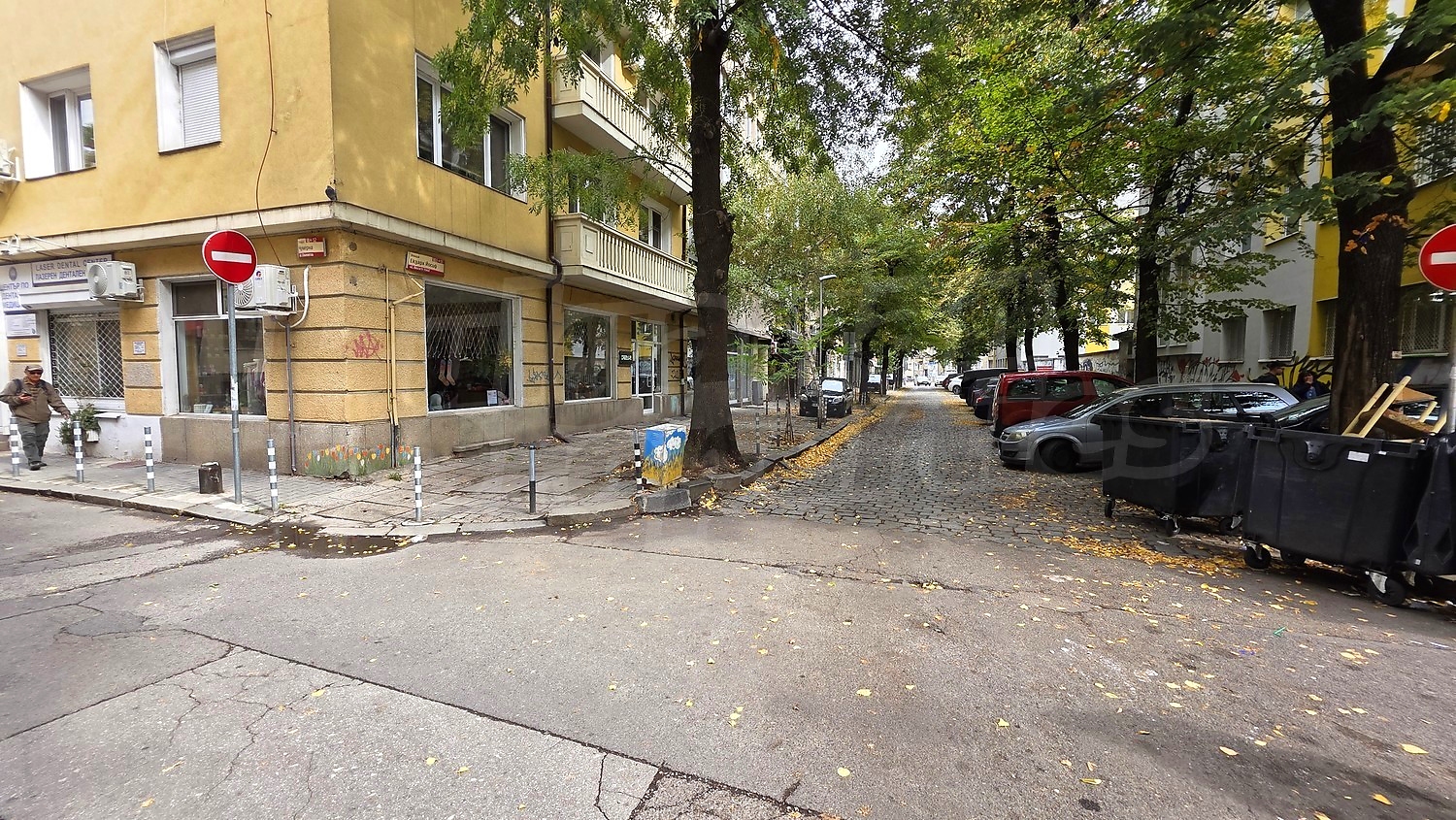 outside, facade