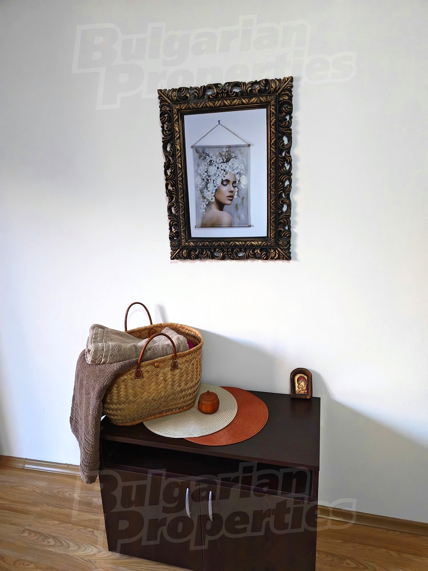 inside, furnished