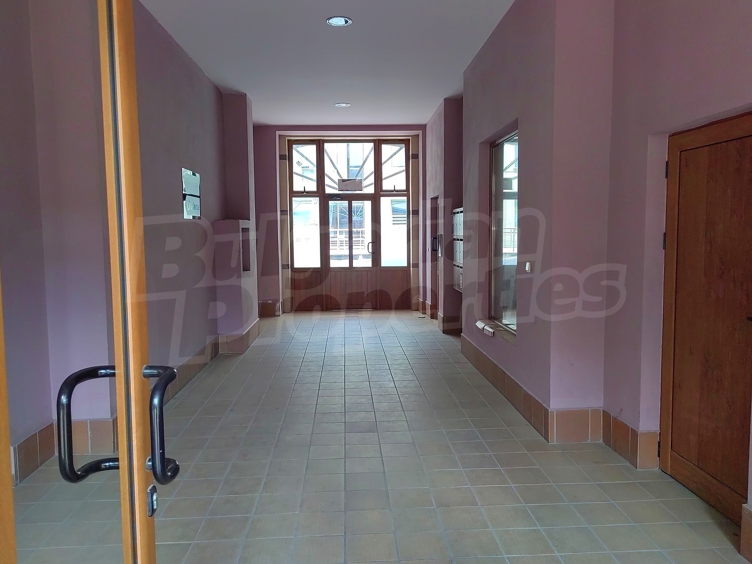inside building entrance