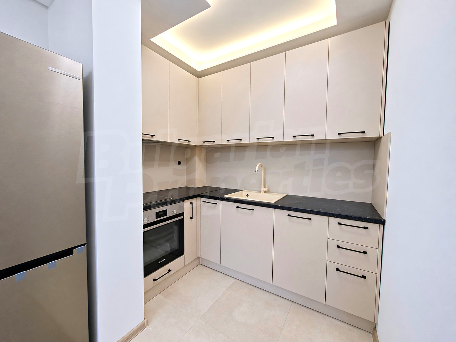 inside, kitchen, furnished