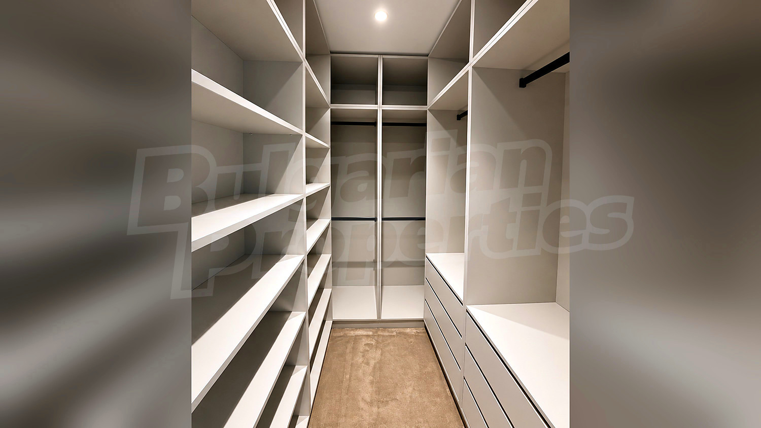 inside, furnished