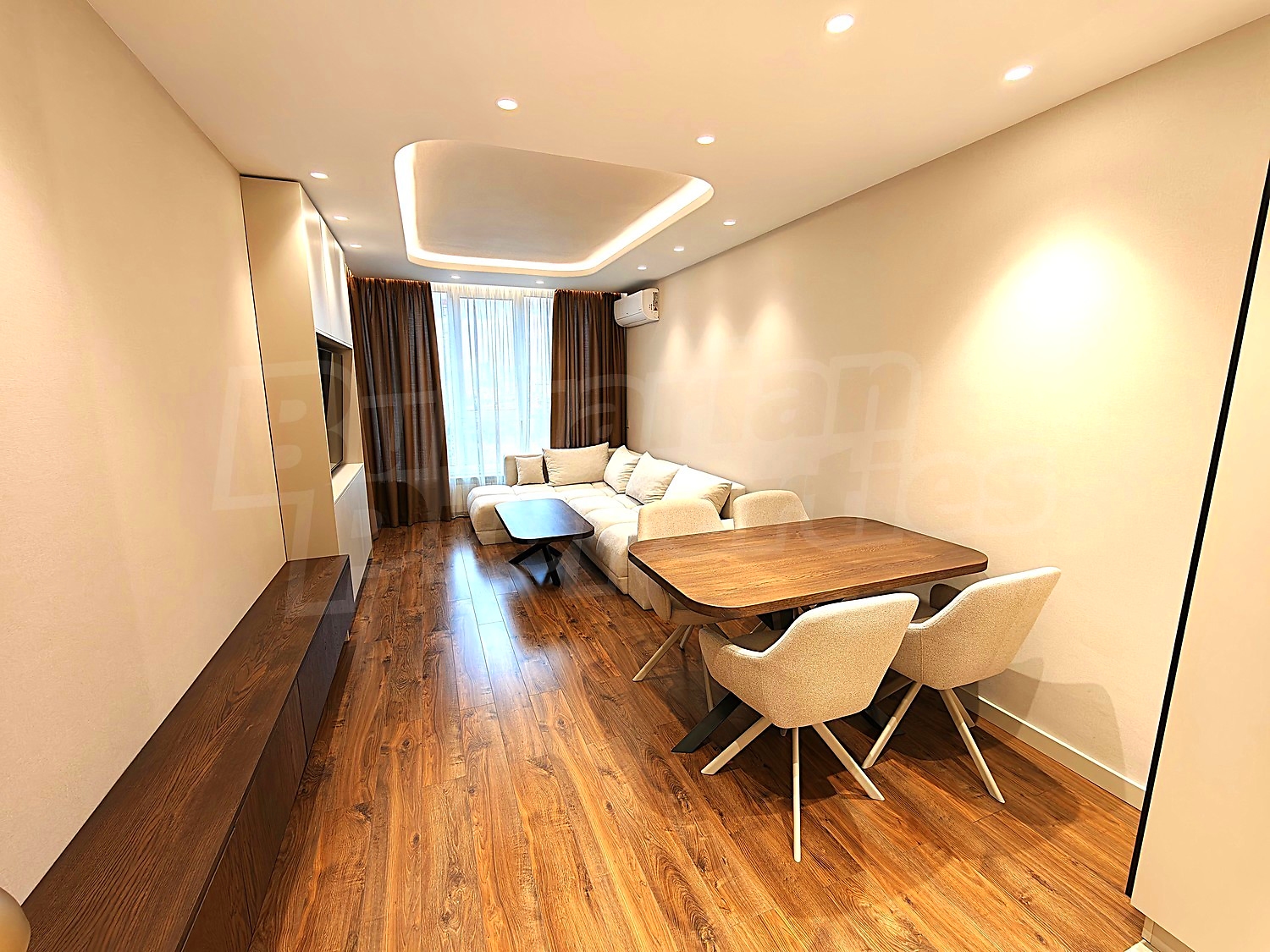 inside, living room, furnished