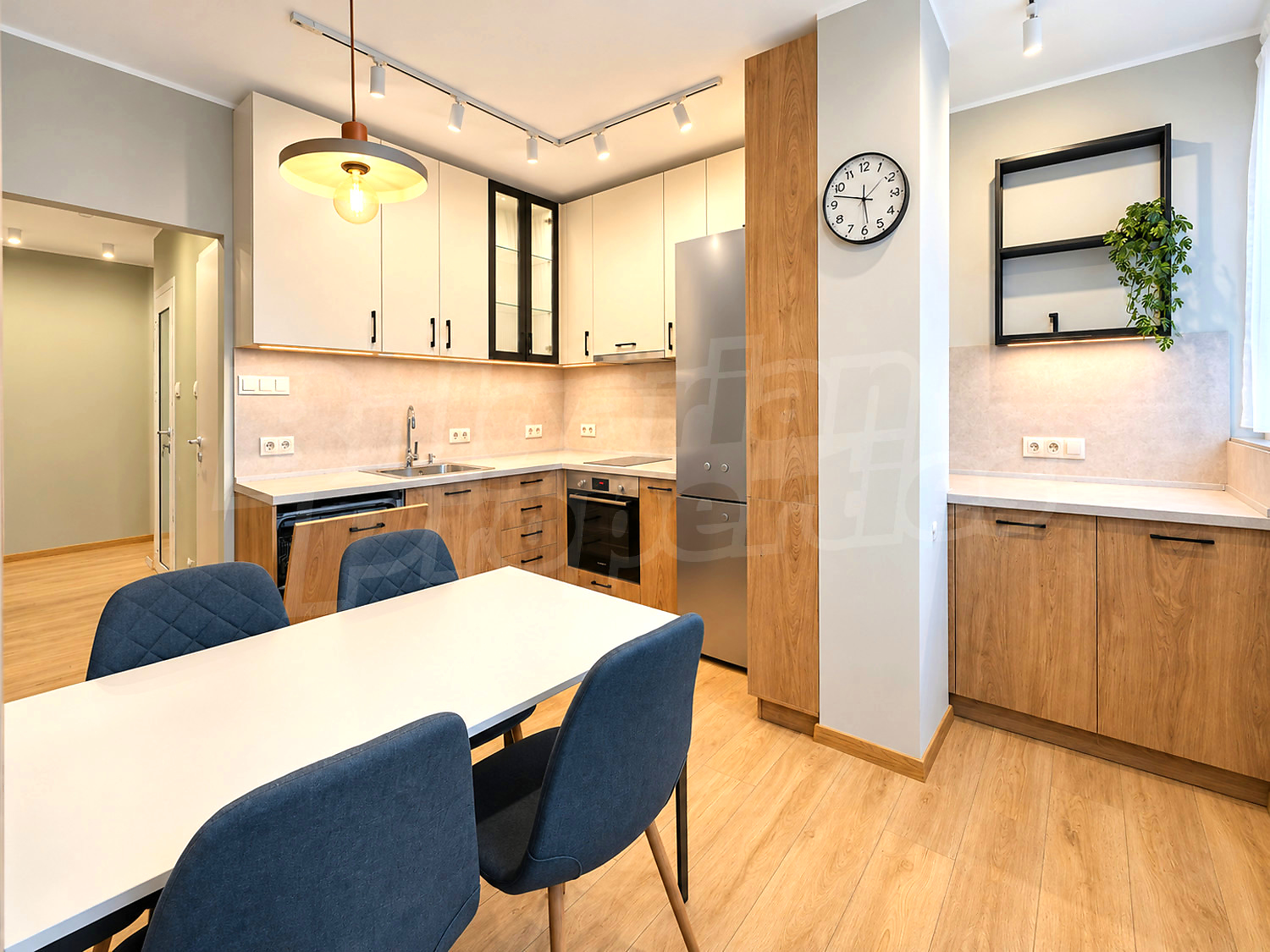 inside, kitchen, furnished