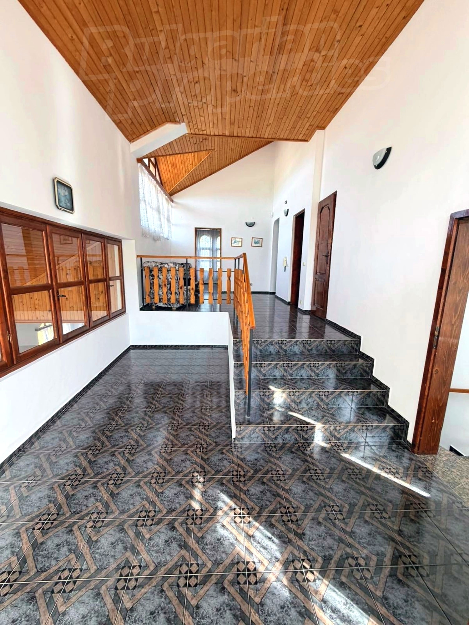 inside, hallway, stairs