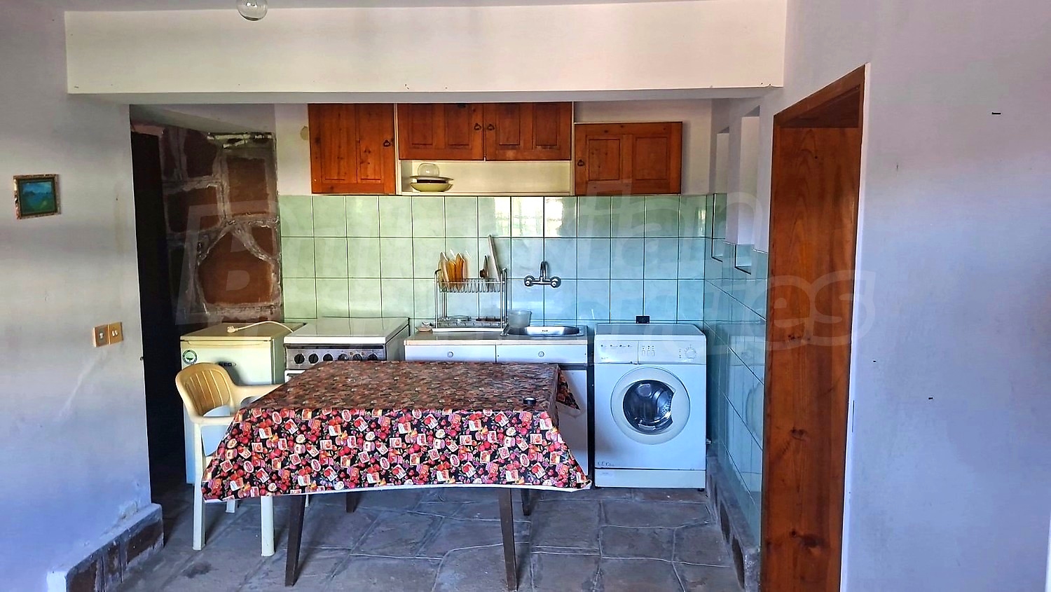 inside, kitchen, furnished