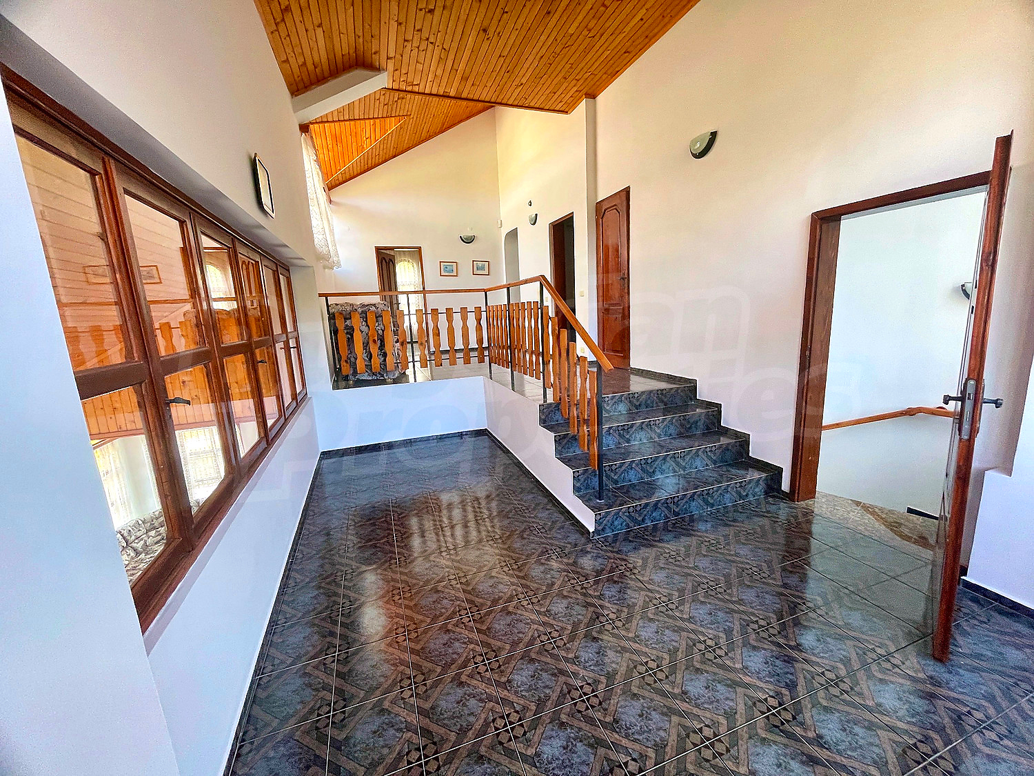inside, hallway, stairs