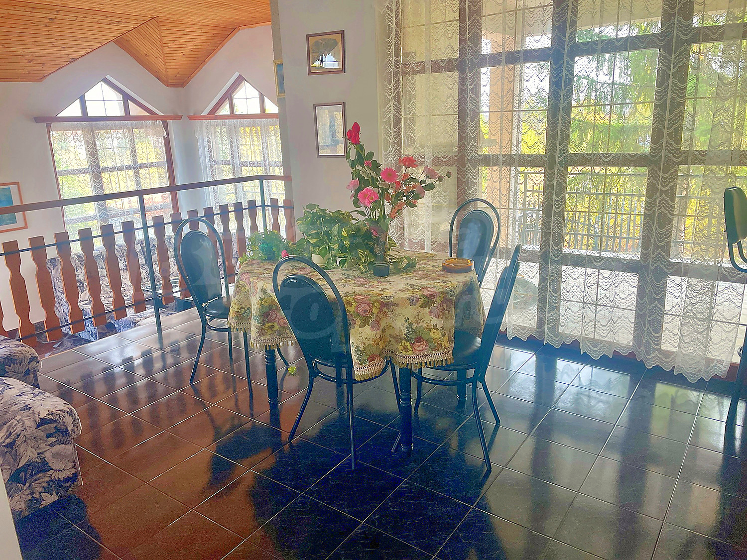inside, living room, balcony, furnished