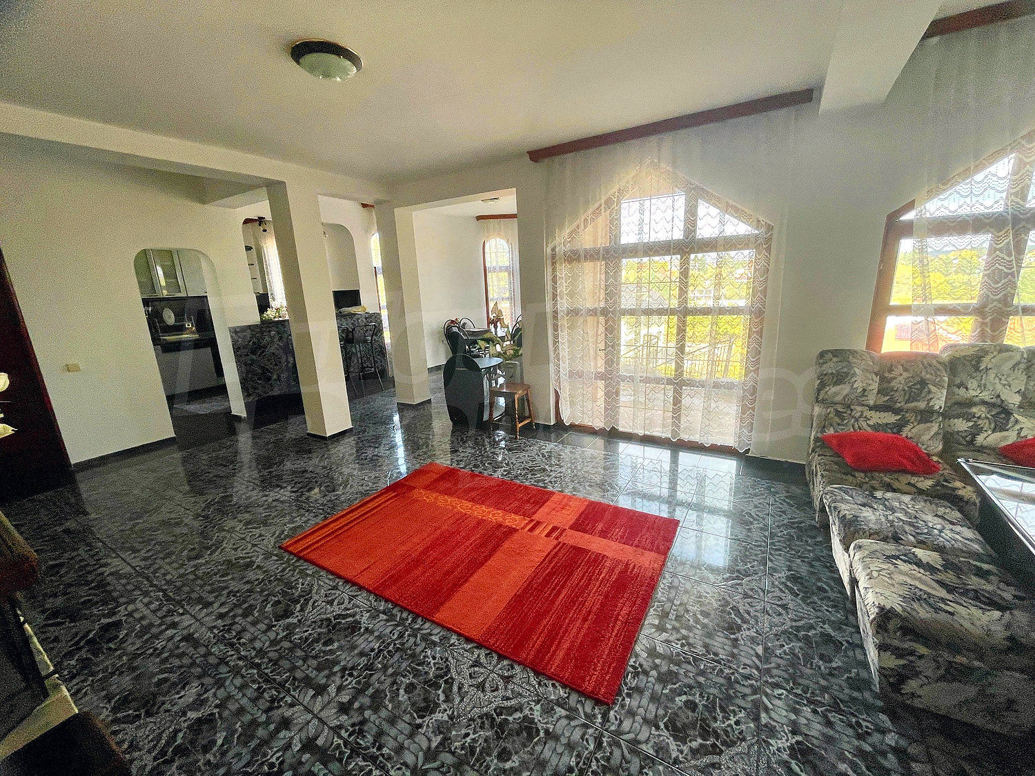 inside, living room, furnished