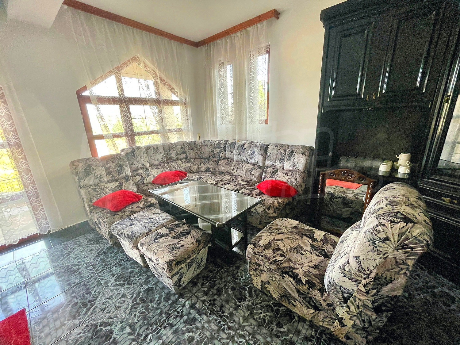 inside, living room, furnished