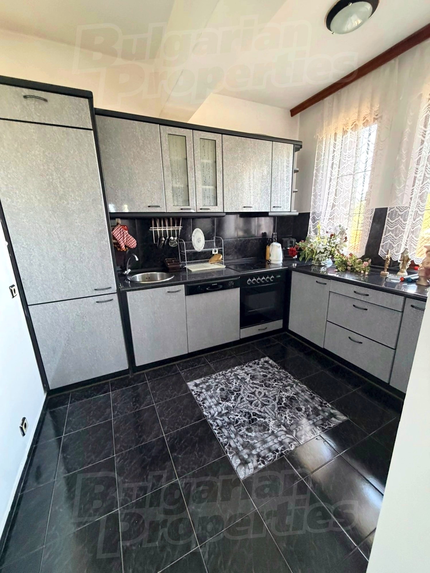 inside, kitchen, furnished