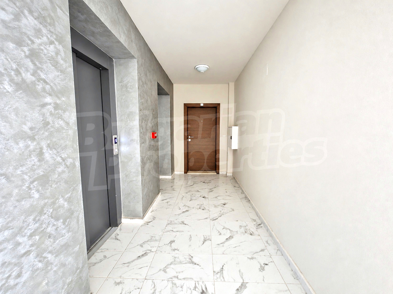 hallway, inside building entrance