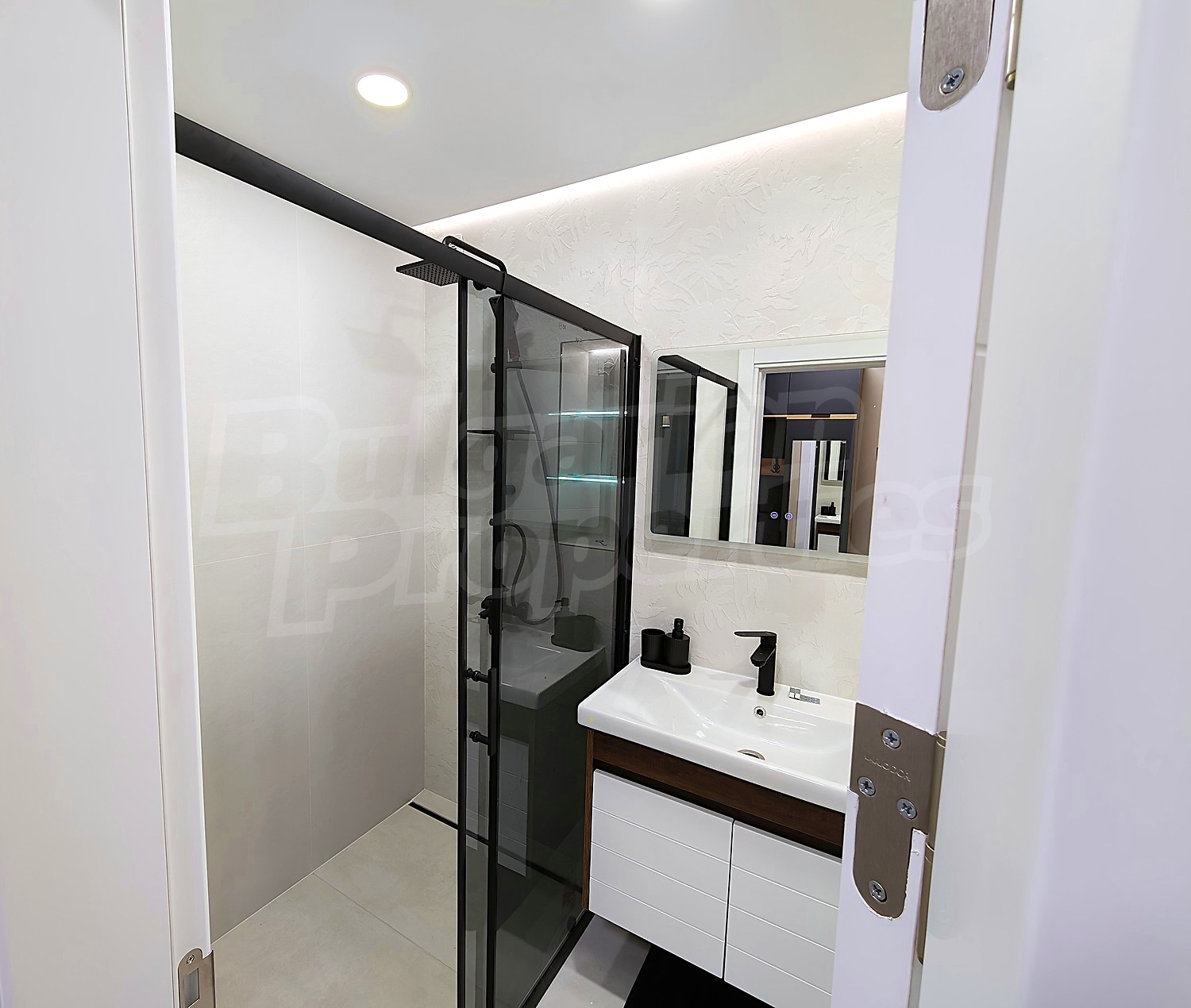 inside, bathroom