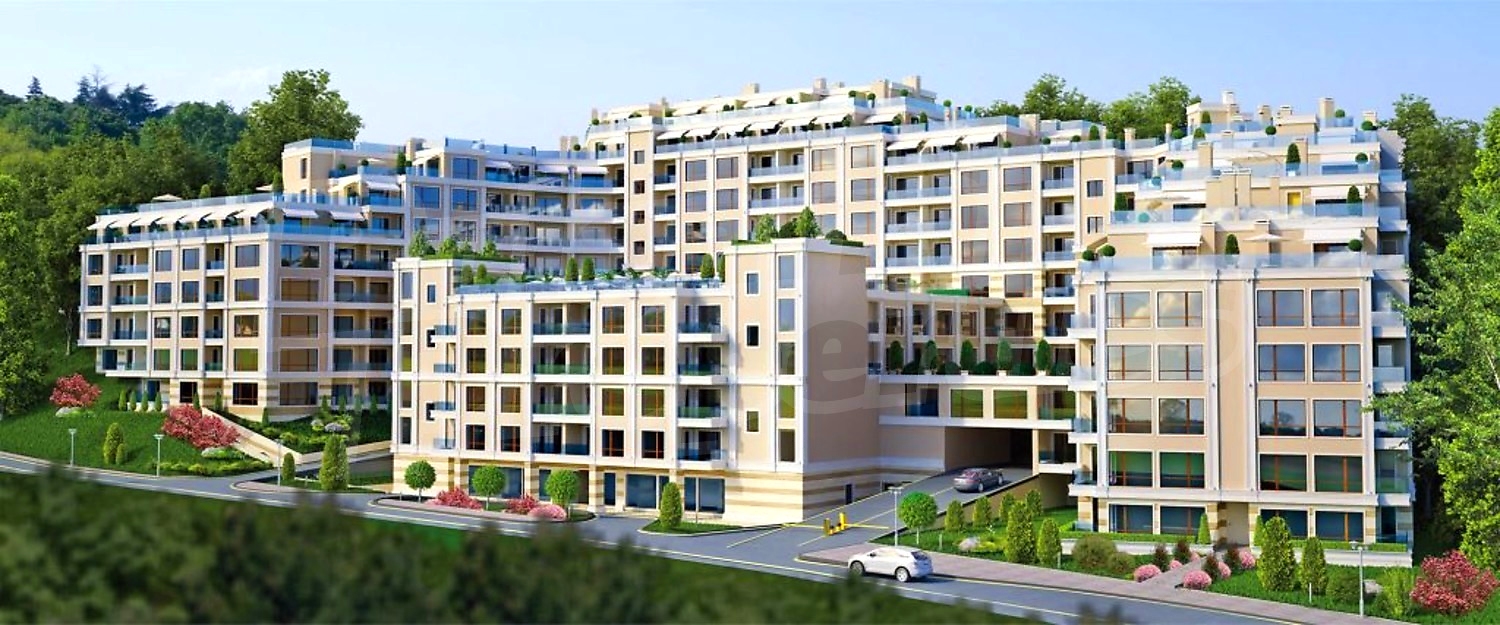 outside, facade, green area, parking