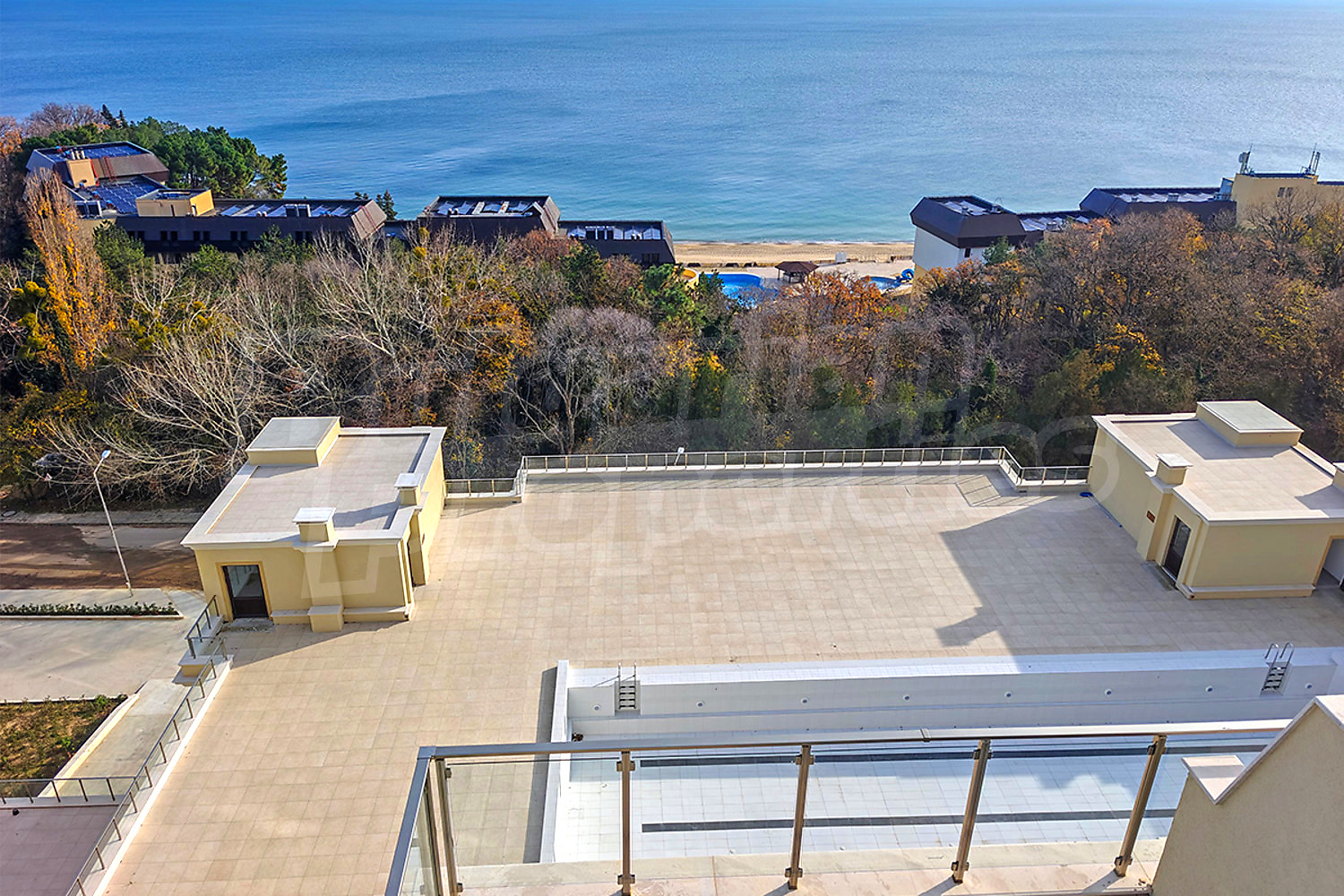 outside, sea, pool, view from balcony