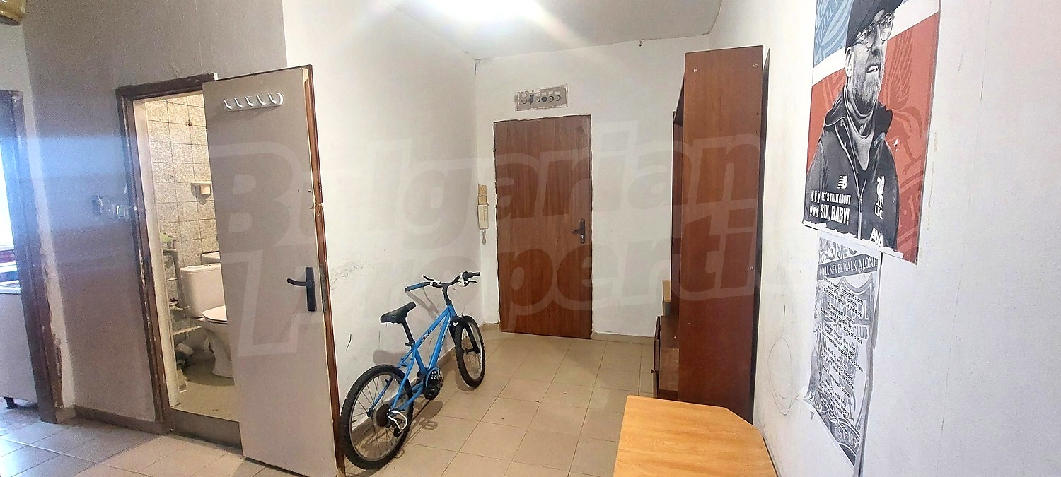 inside, hallway, bathroom