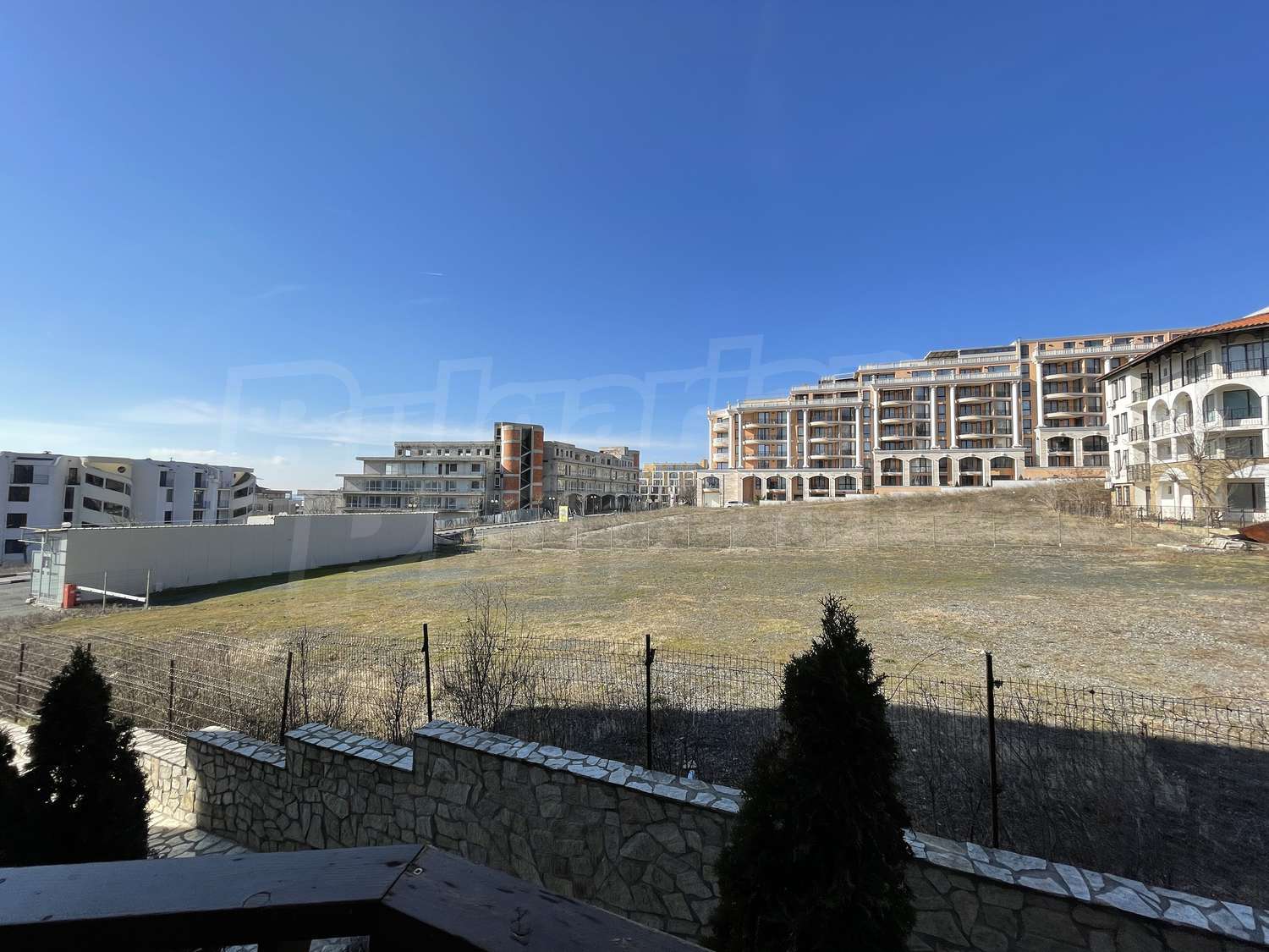 outside, facade, view from balcony