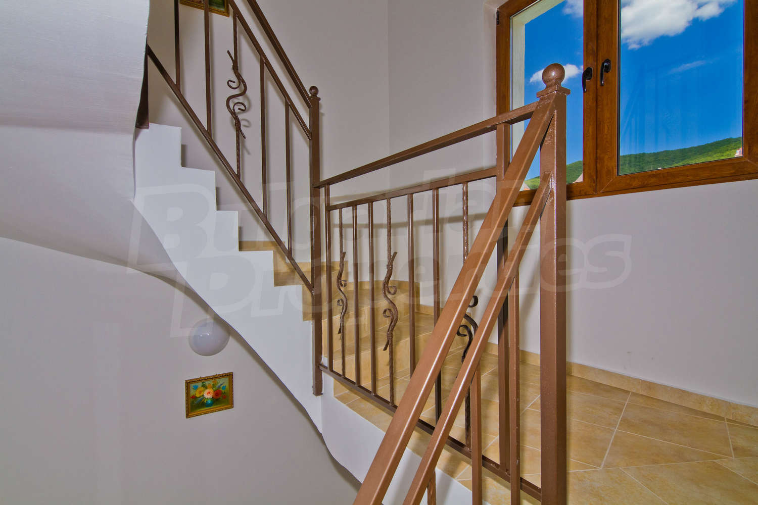 inside, stairs