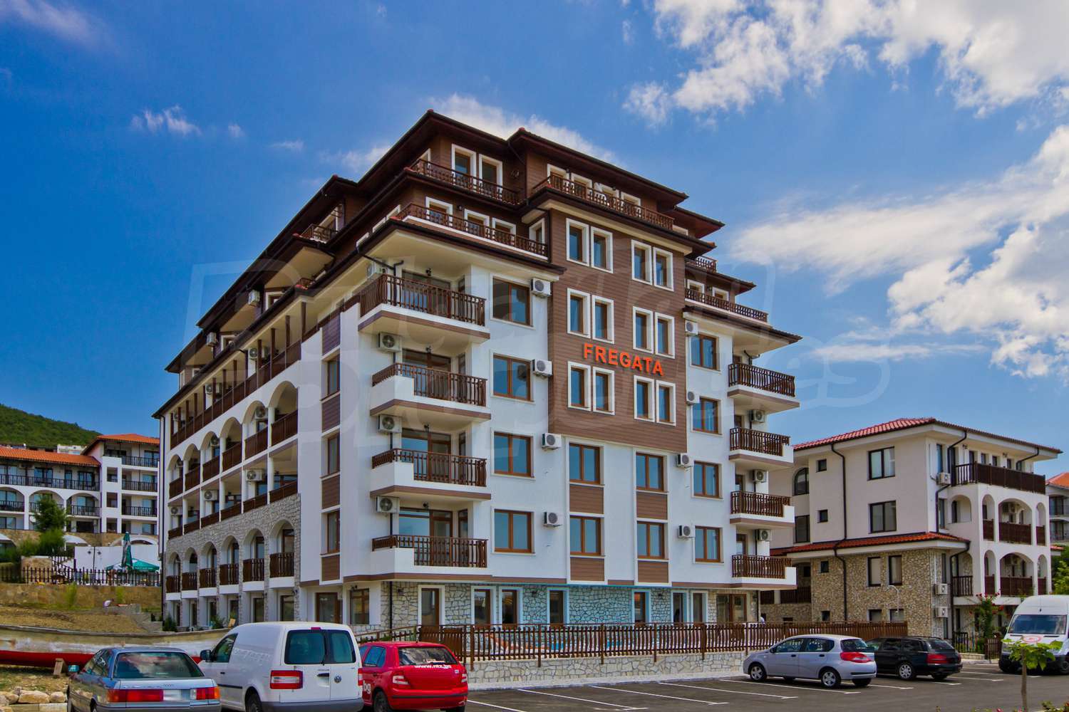 facade, parking, outside