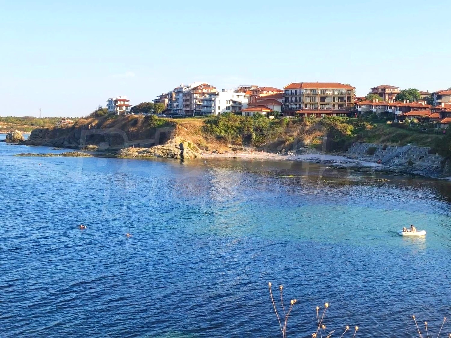 outside, sea