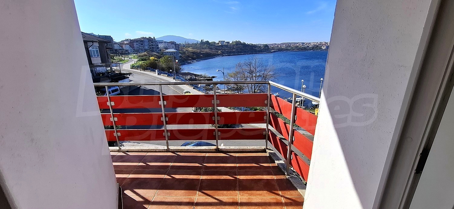 balcony, view from balcony, sea