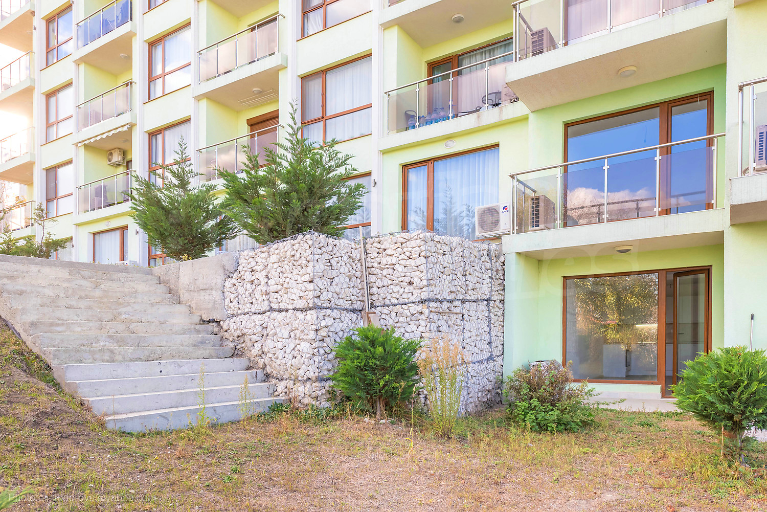 outside, sea, green area