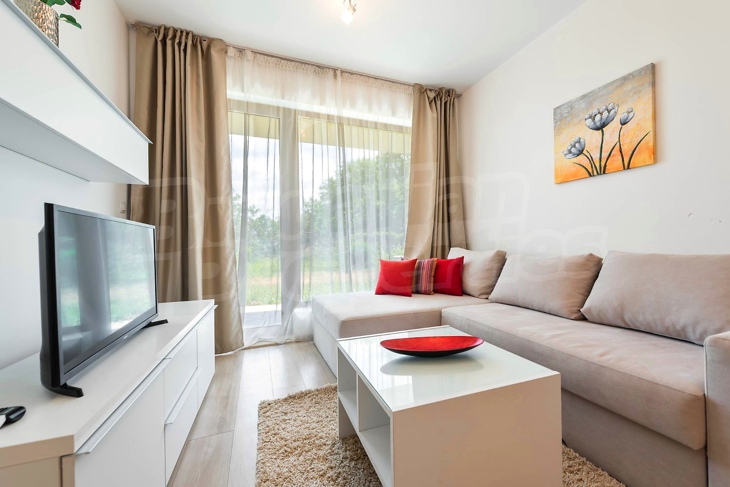 inside, living room, furnished
