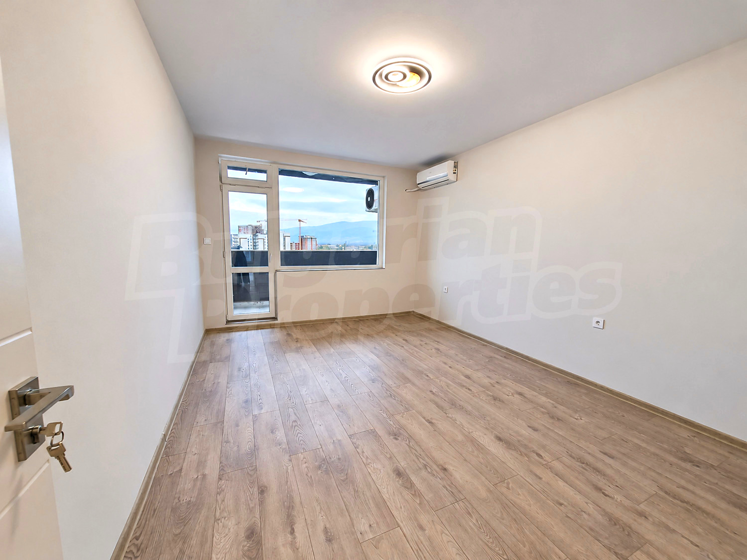 inside, balcony, view from balcony, furnished