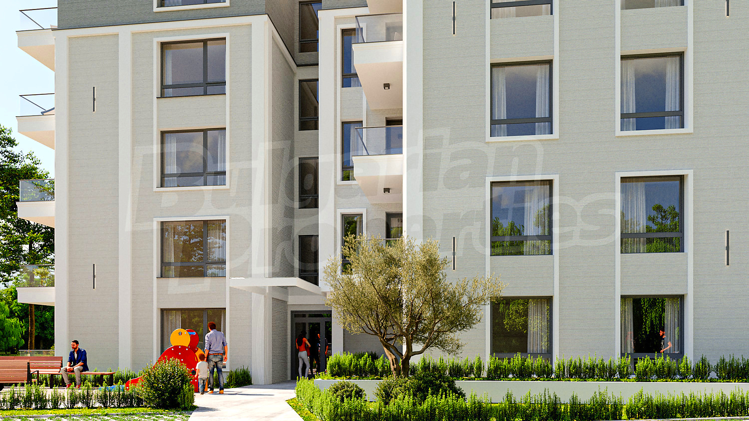 facade, garden, outside