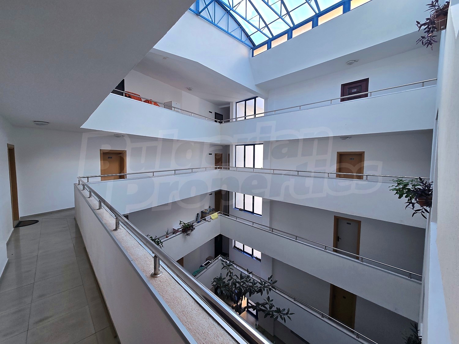 inside, hallway, inside building entrance