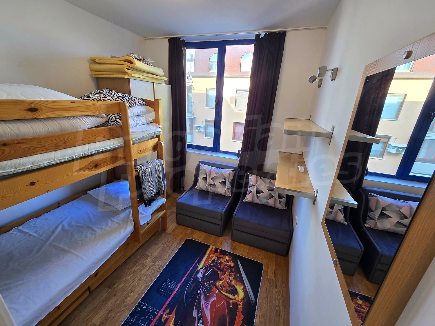 inside, bedroom, furnished