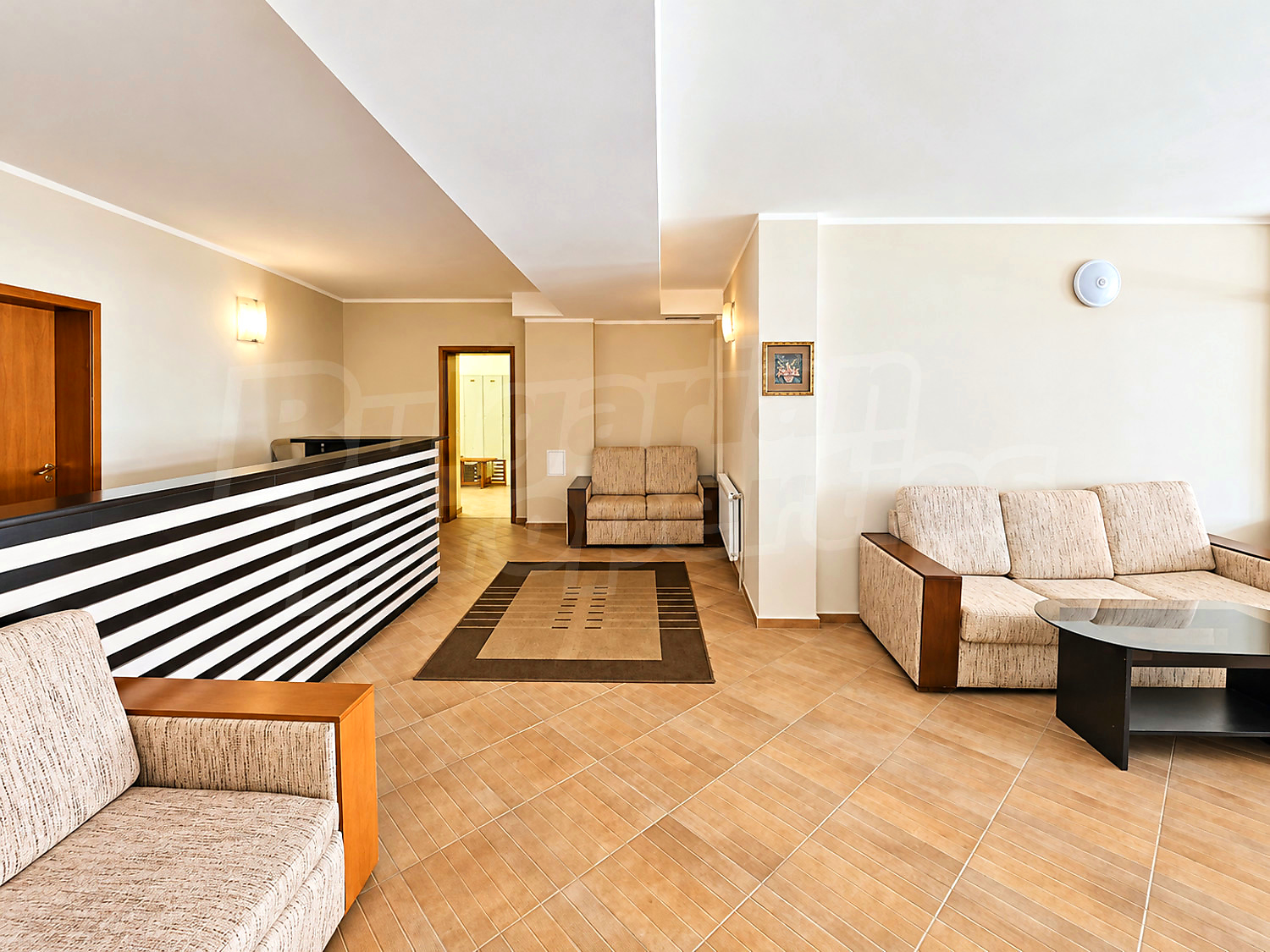 inside, furnished, hallway