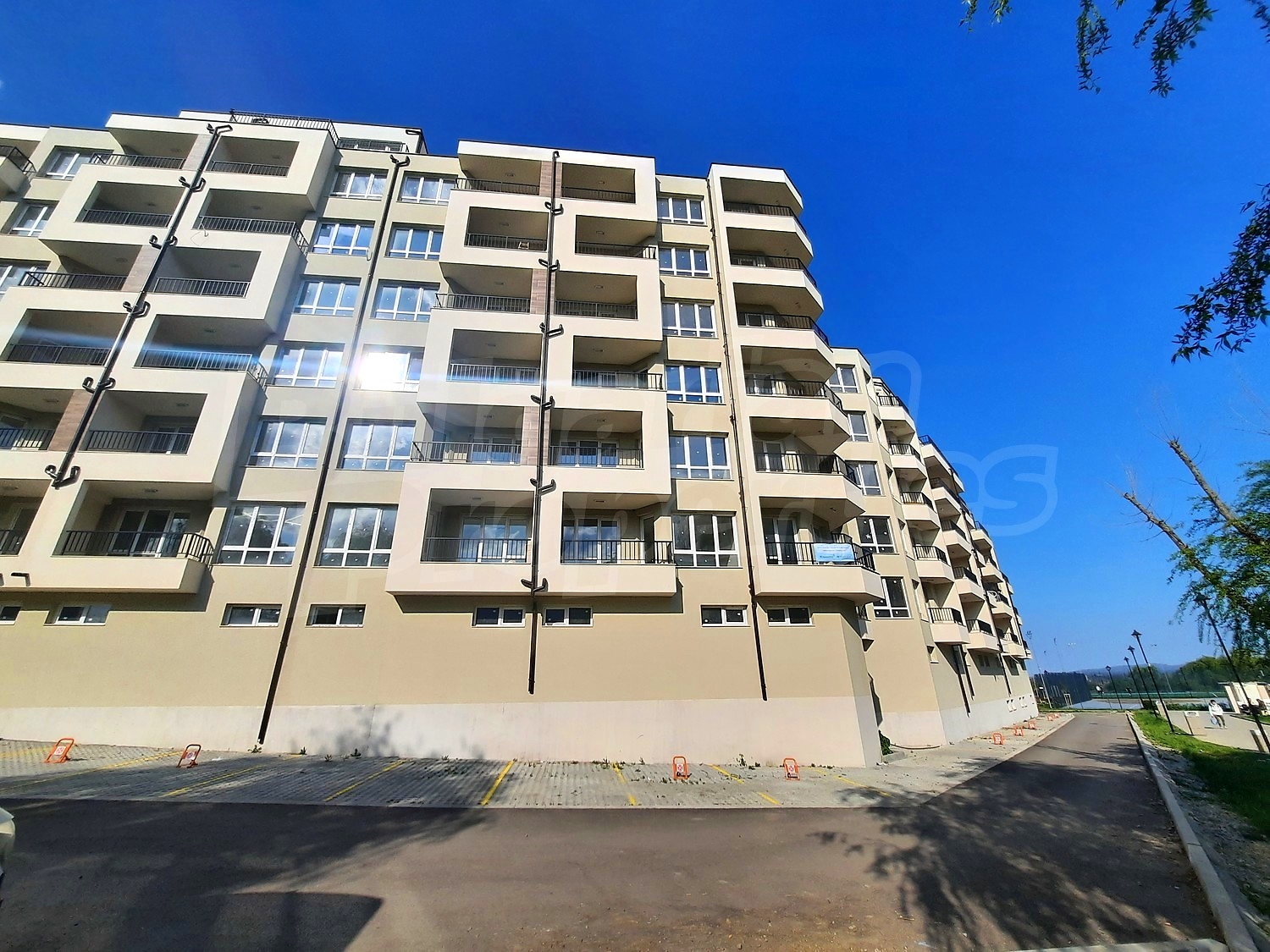 outside, facade, parking