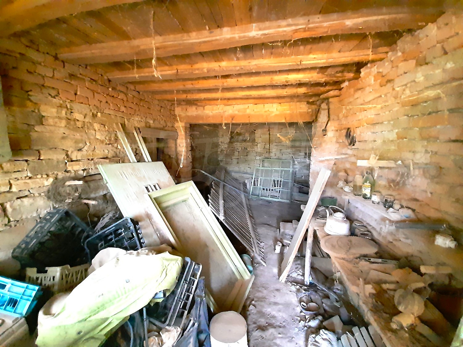 inside