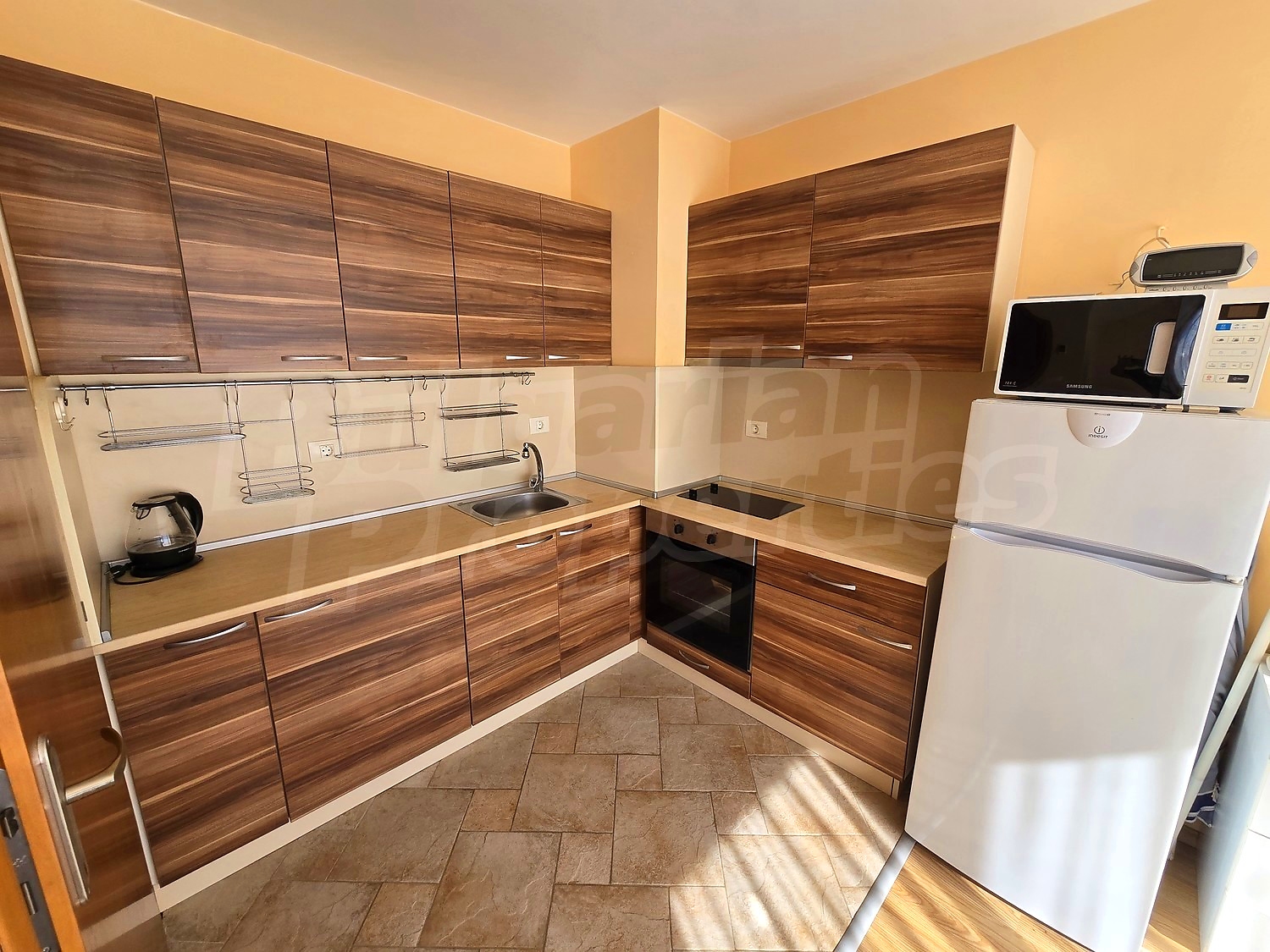 inside, kitchen, furnished