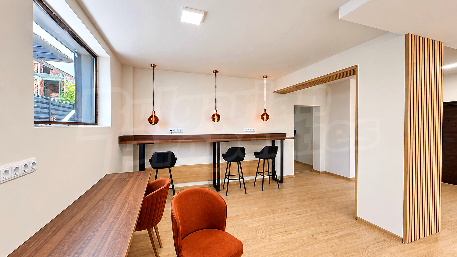 inside, furnished