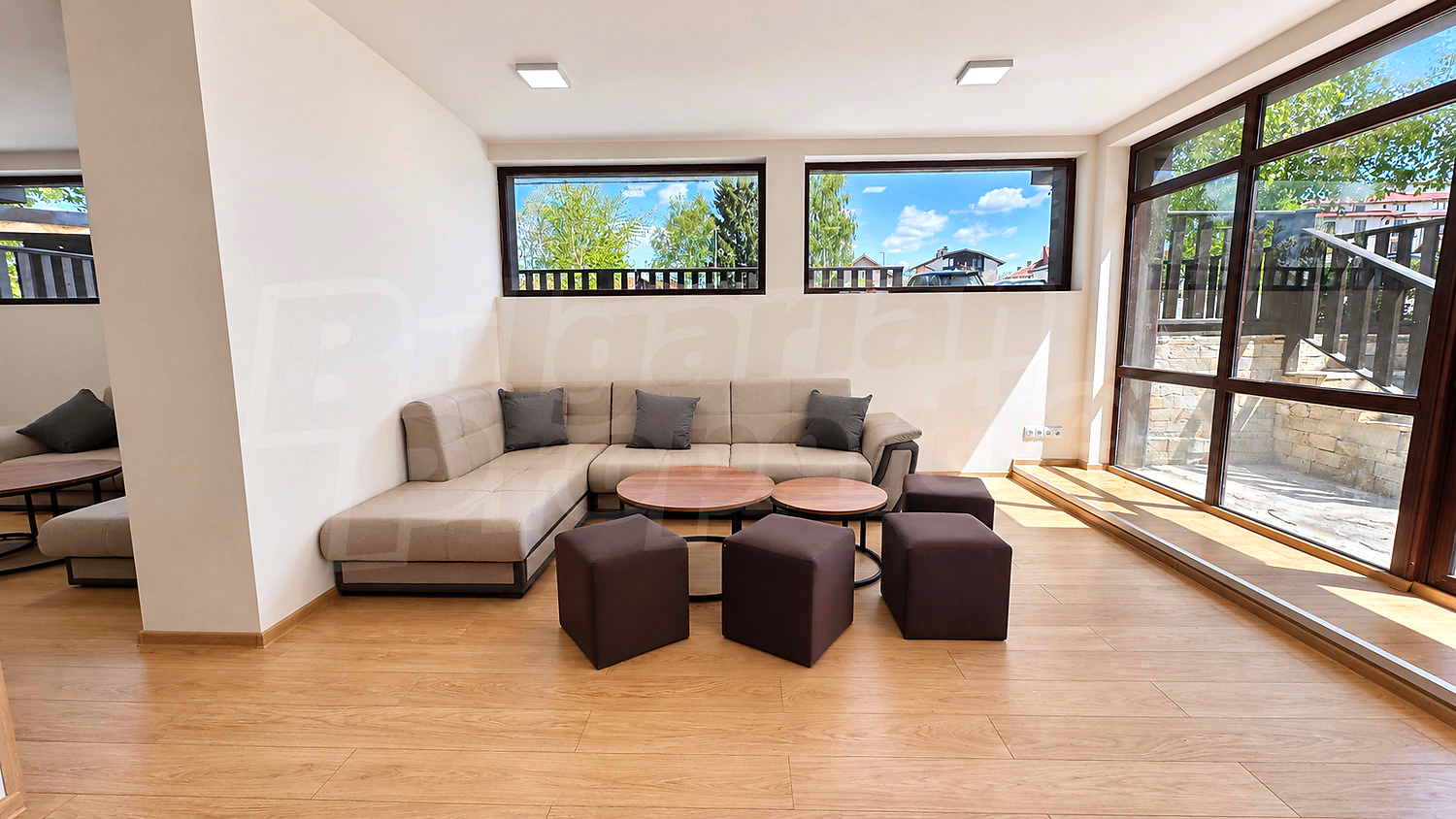 inside, living room, furnished