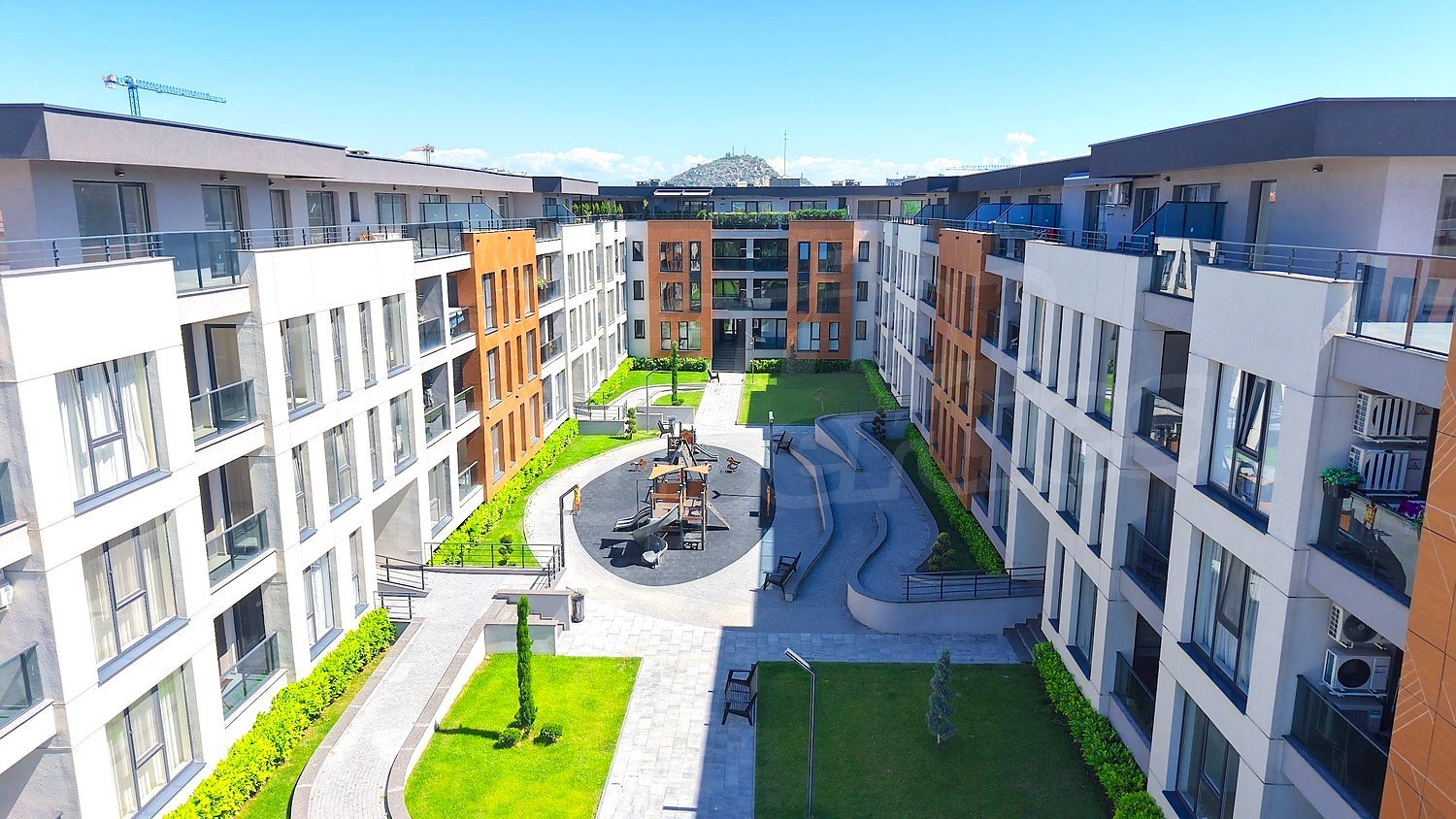 outside, facade, garden, green area