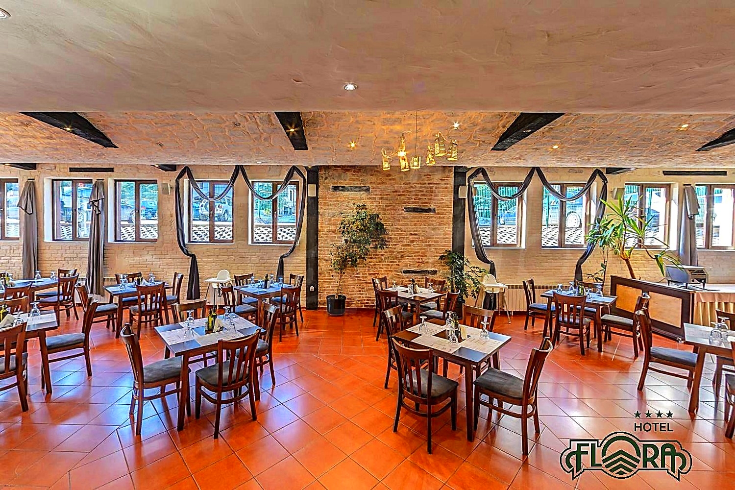 inside, furnished