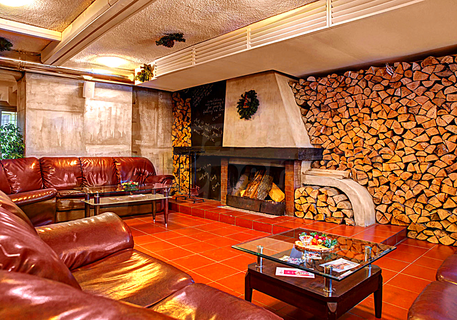 inside, living room, fireplace, furnished