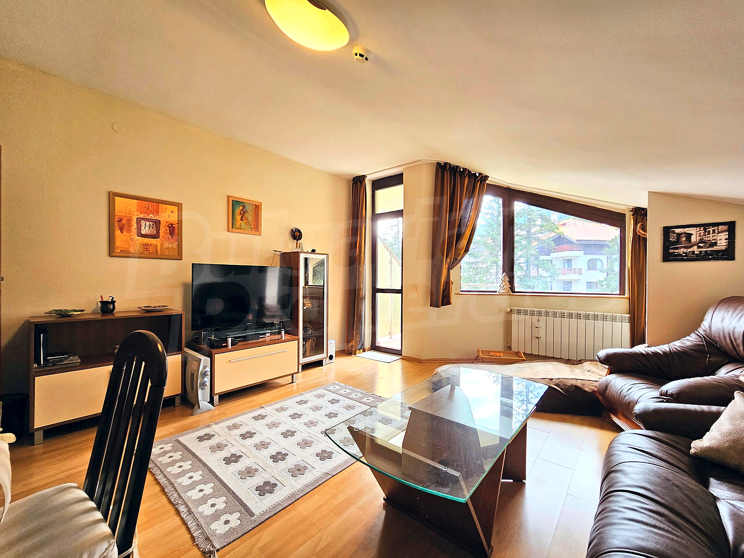 inside, living room, furnished