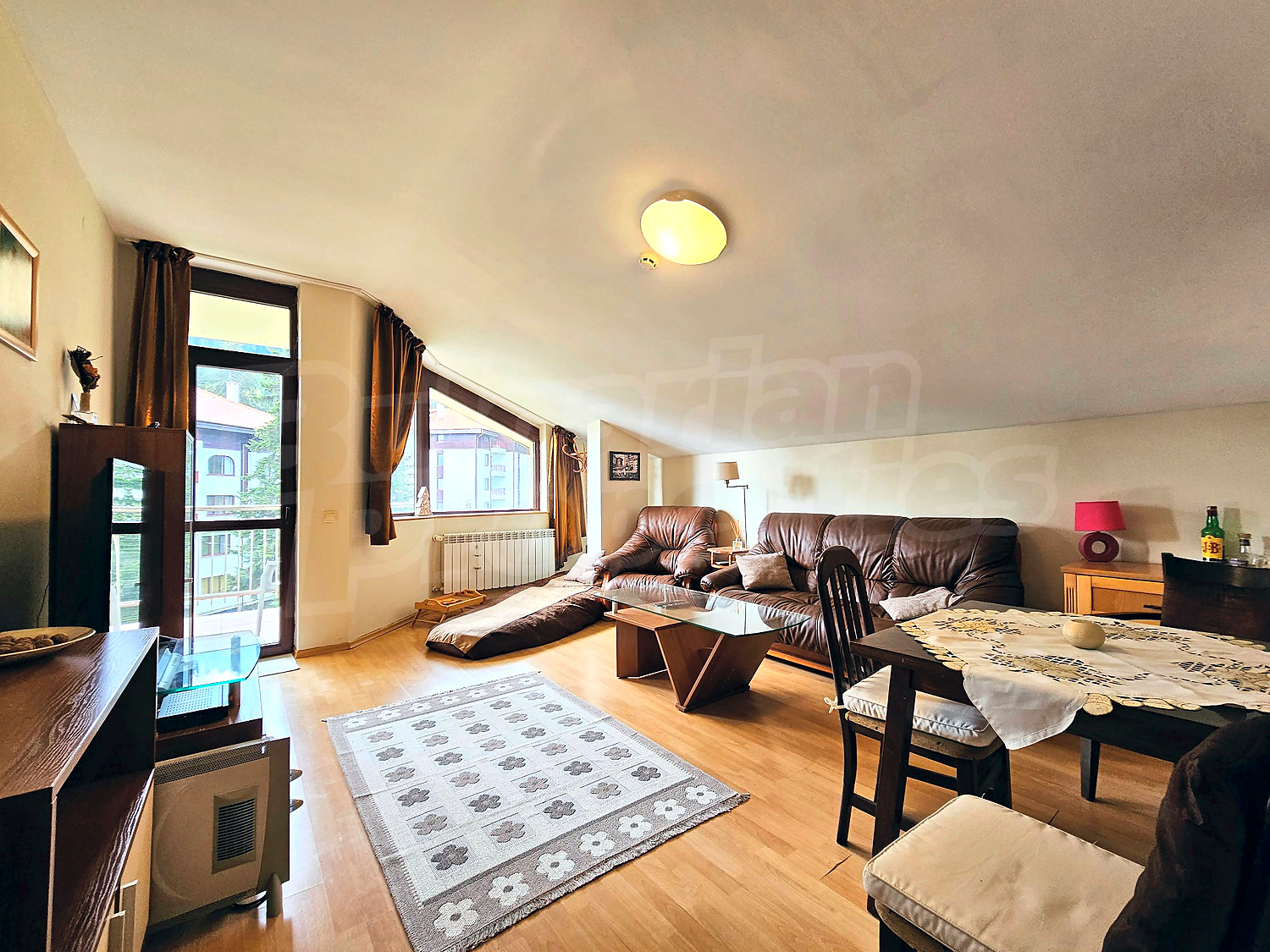 inside, living room, furnished