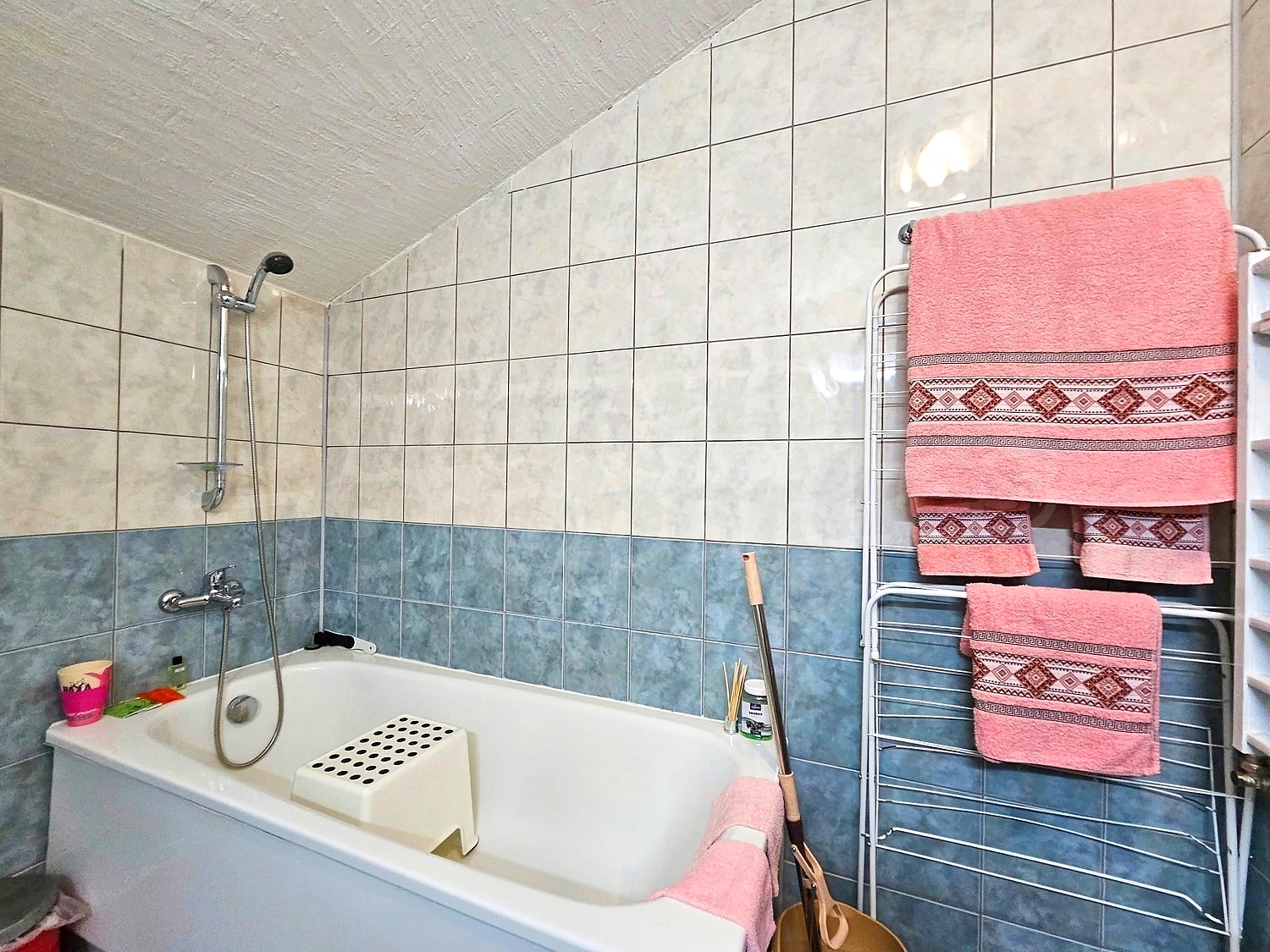 inside, bathroom