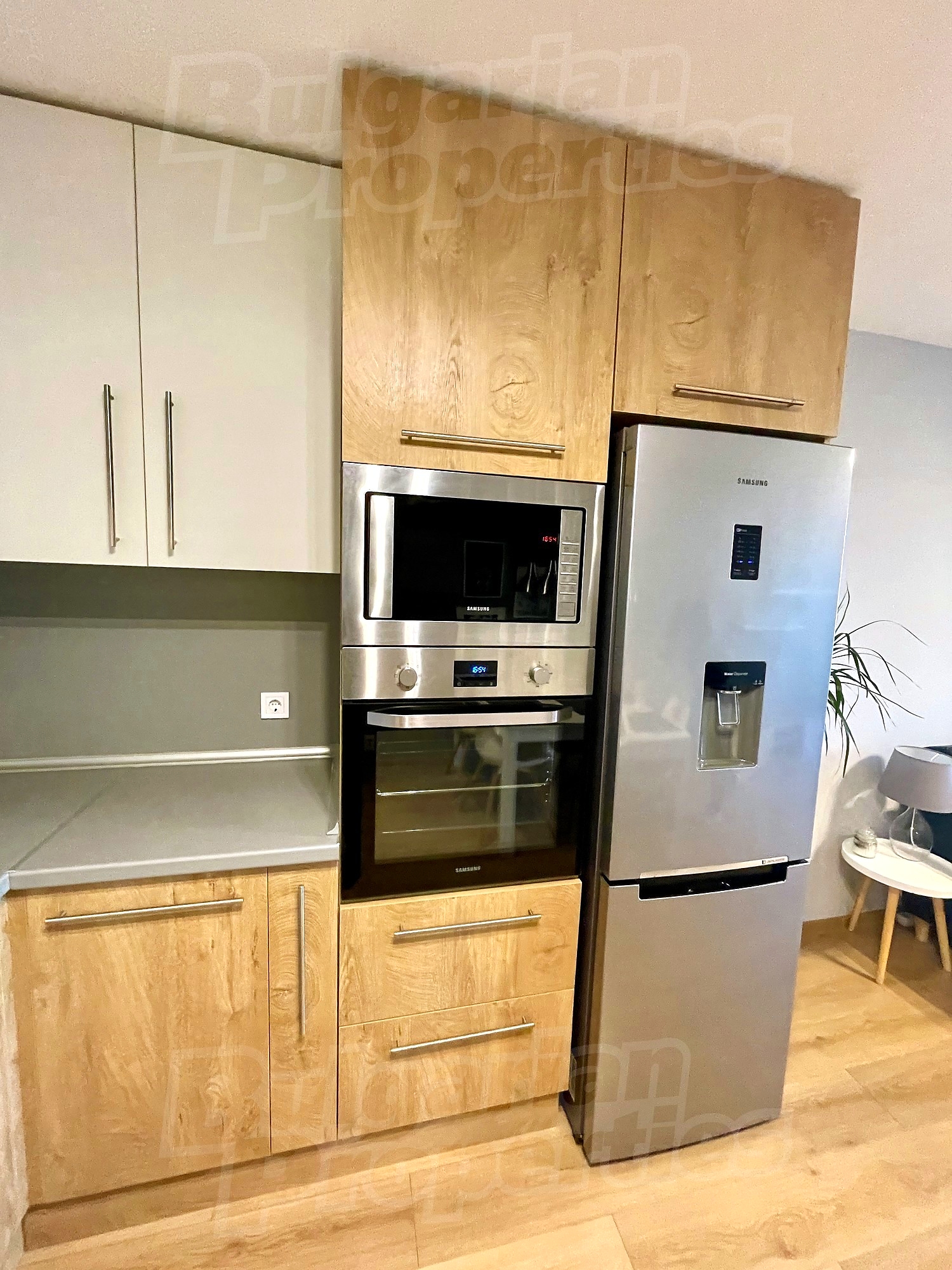 inside, kitchen, furnished